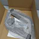 Aluminum Ladder Stabilizer Accessory for Roof Gutters with Wrench, Heavy Duty Extension Ladder Accessory, Wing Spread Wall Ladder Support/Wall Ladder Hook with Non-Slip Rubber Backing Pad