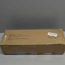 KAMANINA 2 Pack Curtain Rods 32 to 58 Inch (2.6-4.8ft), 7/8 Inch Single Heavy Duty Curtain Rods for Windows Adjustable Decorative Drapery Rod with Round Finials, Antique Bronze