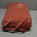 Bedsure Cotton Duvet Cover Queen - 100% Cotton Waffle Weave Burnt Orange Duvet Cover Queen Size, PureWoven Breathable Bedding Set for All Season, 3 Pieces, 90"x90"