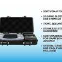 Game Boy Advance Original Rugged Protective Carrying Case - Holds 10 + 1 Games - Perfect Fit