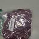 REORIA Butsmooth Women's Trendy Sexy Plunge One Shoulder Sleeveless V Backless Going Out Tank Bodysuits Tops (Large, Burgundy)