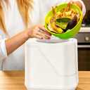 4L Electric Composter for Kitchen, Smart Countertop Compost Bin, Odorless | Low Noise | Auto-Cleaning | Turn Food Waste into Fertilizer Composter Home Indoor Fertilizer Machine