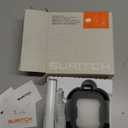 SURITCH for Beats Powerbeats Pro 2 Case Cover, Magnetic Locking Cases for Beats Powerbeats Pro 2 2025, Shockproof Bumper Protective Covers with Carabiner & Keyring & Cleaner Kit, Black