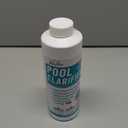 BubbyShine, Pool Clarifier - Natural Chitosan Clarifier, Swimming Pool Cleaner Liquid, Cloudy Pool Water Treatment, Pool Chemicals for Inground Pools & Above Ground Pools, 32oz