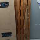 Utoplike Teak Bath Mat, Large Wood Shower Mats for Bathroom, 31.7"x17.9" Sturdy Floor Mat for Indoor Spa or Outdoor