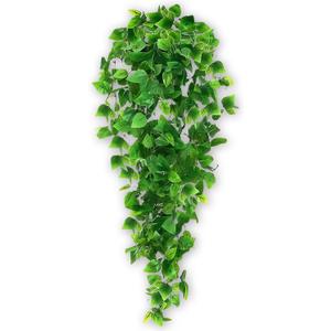 2 Pack Artificial Hanging Ivy Plants (3.6ft) - Fake Vine Greenery for Indoor/Outdoor Decor, Wedding & Photography - No Basket Included