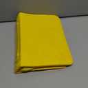 DEHITE Bible Cover Case for Women – Leather Carrying Bag – | Fits Book | Pen Slots | Zippered Pocket | Premium Faux Leather | – Christian Gift Accessory, Yellow, Large
