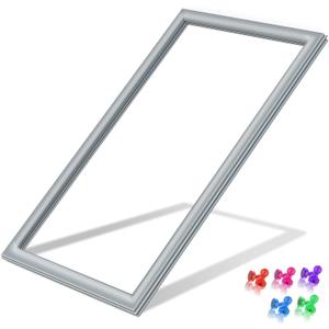Upgraded WPW10714545 Freezer Door Gasket Compatible with Whirlpool Freezer Door Gasket W10164045 Refrigerator Door Gasket for Maytag Kitchenaid Fridge Freezer Door Seal W10191103 W10443322