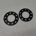 3mm 5x4.5 Hubcentric Wheel Spacers - Wider Stance, Increased Clearance, Fits Toyota Camry MR2 Supra Lexus IS250 IS350-3mm, 5x114.3, 60.1mm Hub, Pair of 2 - Black