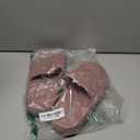 CUSHIONAIRE Feather EVA Slides for Women – Comfortable Slip On Womens Slippers, Indoor Outdoor Shower Shoes, Beach Essential Cloud Slides, Size 6