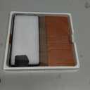 ZZXX for Samsung Galaxy S26 Ultra Wallet Case with [RFID Blocking] Card Slot Stand Strong Magnetic PU Leather Flip Fold Protective Phone Case for Samsung Galaxy S26 Ultra Case Wallet(Brown-6.8 inch)