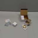 4 Pack Champagne Crystal Cabinet Knobs, Gold Cabinet Glass Knobs for Dresser Drawers Brass Furniture Hardware Pulls (Oval)