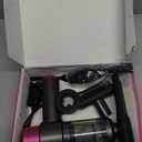 EYYA Handheld Cordless Car Vacuum Cleaner, 4-in-1 Portable Mini Car Vacuum Cleaner, 15000PA High Power & Air Duster with LED Light for Home Office (Grey/Pink)