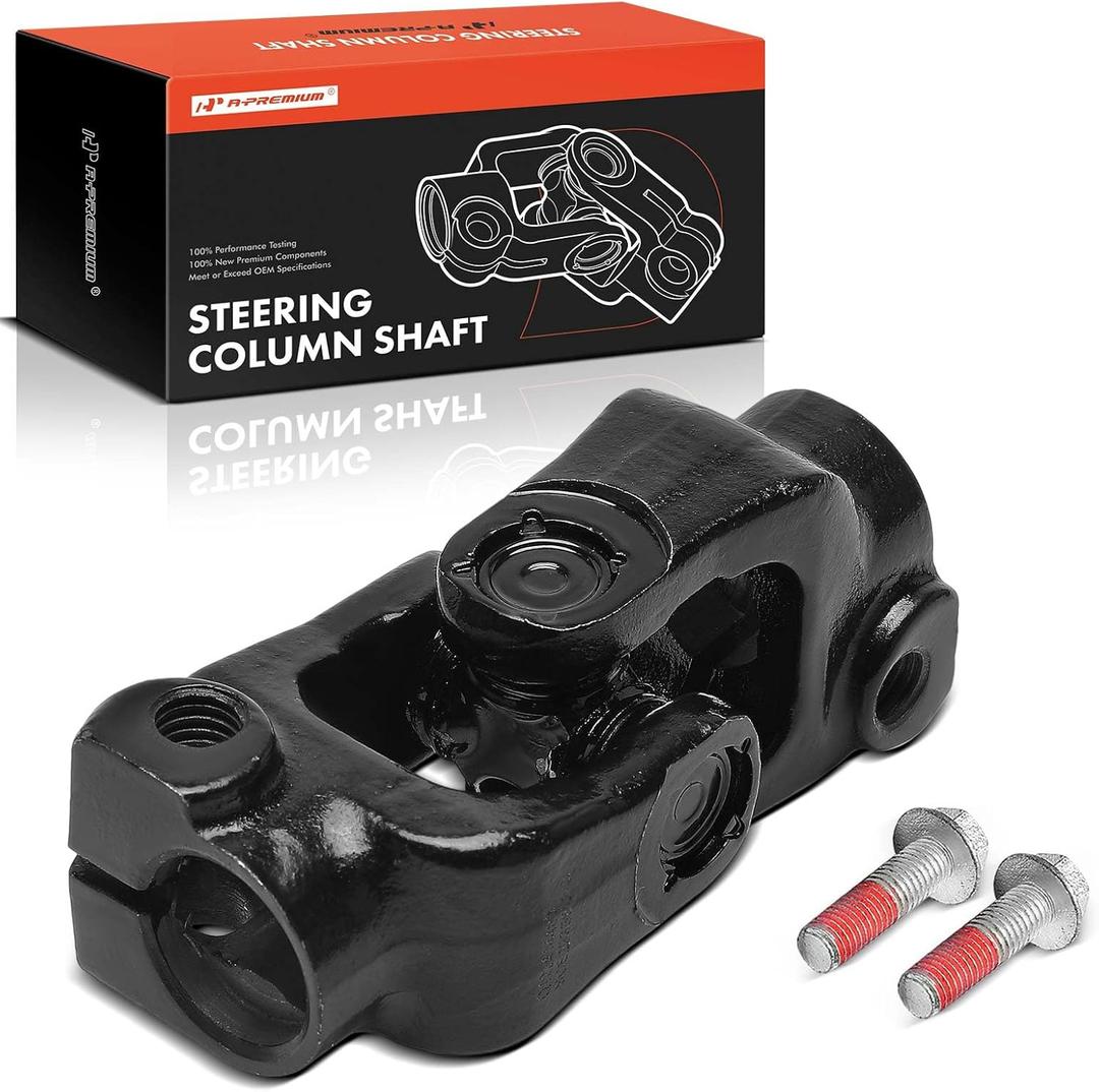 A-Premium Lower Intermediate Steering Shaft U-Joint Compatible with Ford Escape 2008-2012, Mazda Tribute 2008-2011, Mercury Mariner 2008-2011