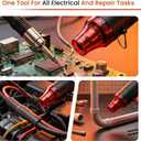 Heat Gun for Soldering with Adjustable Temperature Control Lightweight Ergonomic SolderStick Heat Tool, IP67 Waterproof, Fast Heating for Heat Shrink Tubing, Electrical Repairs & DIY Use