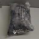 Bedsure GentleSoft Fluffy Fuzzy Tie-dye Dark Grey Throw Blanket for Men, Soft Cozy Minky Fleece Faux Fur Blanket for Couch, Mens Room Decor Charcoal Gray Bed Cover, Thick Warm Plush Gifts