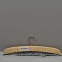 Tie Rack Hanger for Closet,360 Degree Rotating Tie Holder Organizer with 24 Folding Hooks,Wooden Men's Neck Tie Organizer Storage for Belts Tank Tops Scarves