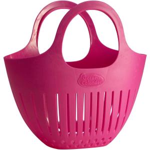 Hutzler Mini Garden Colander Garden Basket, Small, Pink