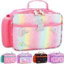 RHCPFOVR Kids Lunch Bag - Insulated Lunch Box for Boys Girls,Washable Lunch Bag and Reusable Toddler Leak-proof Lunchbox for School and Daycare