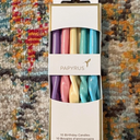 Papyrus Pastel Twist Cake Candles