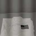 H HYFOL Men's USA Flag Graphic Pocket Pullover American Patriotic 1/4 Zip Stand Collar Long Sleeve Sweatshirts, White, Small