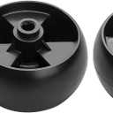 Deck Wheels Fit for Cub Cad Mower - Deck Roller Gauge Wheels Compatible with Cub Cad Troy Bilt Craftsman HU Lawn Mower Tractor, Work with 42" 46" 48" 50" 54" Deck, Replaces 734-04155 Toro 112-0677