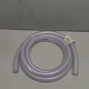 EZ-FLO 3/4 Inch ID (1 Inch OD) PVC Clear Reinforced Braided Vinyl Tubing, 10 Foot Length, 98630