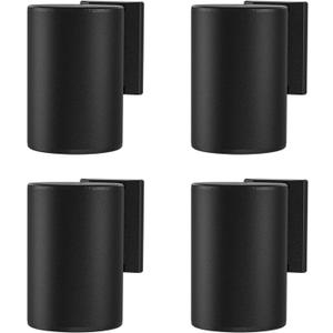 Solar Wall Lights Outdoor 4 Pack, Up and Down Lighting Solar Wall Sconce, Dusk to Dawn Warm White LED, IP65 Waterproof Exterior Decorative Lights for Porch, Patio, Fence, Garage, Garden