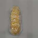 Geiserailie 12 Pcs Gold Flower Napkin Rings Alloy Floral Crystal Rhinestone Bling Holiday Shiny Napkins Ring Holders for Wedding Bridal Valentine's Day Birthday Dinner Party Table Home Decoration