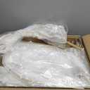 Glass Globe Chandelier, Gold Farmhouse Chandeliers for Dining Room, Modern Sputnik Dining Room Light Fixtures Adjustable Chain Ceiling Lighting for Living Room Bedroom Kitchen Island