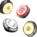 Lumos Firefly Smart Bike Light System - Sync Front & Rear LED Light | Custom Brightness, Flash Pattern, Day/Night Mode | Turn Signals | Brake Lights | Night Riding Bicycle Accessories for Men & Women