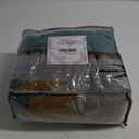 Aztec Patterned Throw Blanket with Soft Sherpa Lining, Traditional Southwestern Navajo Tribal Style Warm Throw for Camping, Outdoor, Light Weight Cozy Boho Blanket for Couch, Sofa, Bed, 60”x80”, Teal