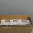 Aneco 8 Pieces Extra Height 16" Christmas Tree, With LED String Light