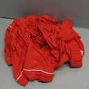 Umeyda Boys Pajamas, Little Kids Cotton Pajamas Set Unisex Boys Girls 2 Piece Long Sleeve+ Long Bottom Nightwear Sleepwear Button-Up Home Clothes Set, Red, for Ages 4-5T = Tag 120