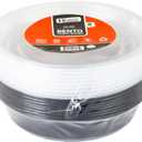 Bento Round Lunch Boxes - 24 oz, Plastic - Case of 192 - For Meal Prep, Lunches & Takeout