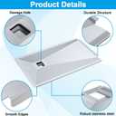 Outdoor Grills Grease Tray Replacement Parts for Monument 17842 24367 35633 24633 13892 Gas Grill, Stainless Steel Grease Tray Parts for Monument 4 Burner Gas Grill D425 D405 41847NG 25392