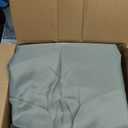 HolidayIdeas Fitted Tablecloths for 8 Foot Rectangle Table, Wrinkle Resistant Washable Table Cover 30x96 Inch for Vendor Booth Display, Banquet, Trade Show, Sage Green, 4 Pcs
