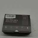 Bluetooth AM FM Radio with 1200mAh Rechargeable Battery Portable Transistor Pocket Radio with Best Reception,5W Big Speaker,LCD Screen,Earphone Jack,Support SD Card and USB MP3 Player for Jogging (Black)