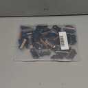 24 Blades Replacement Parts for GL-Fusion 5 Style Razors (Black), Wet Razors Men's Blades Value Packs