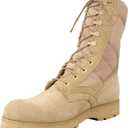 Rothco Sierra Sole Tactical Boots  8 Inch  Sturdy and Reliable Footwear for Any Adventure (10, Desert Tan)