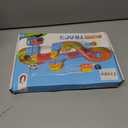 YESHIN Electric Train Set with 3D Flexible Track for Kids Ages 3 4 5 6 7 8, DIY Modular Infinity Racer Magnetic Train Toy, 360 Anti-Gravity Motorized Train Track Building Toy for Boys Girls