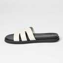 The Drop Women's Mila Slide (9, Cream/Black)