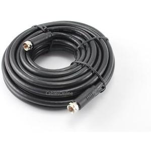 CablesOnline 25ft RG6 75 Ohm High-Grade F-Type Coaxial Video Cable (R-0025)