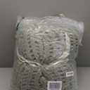 Amlie Home Chunky Knit Throw Blanket for Couch, Soft Chenille Crochet Blanket for Kids, 30"x40", Sage Green