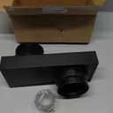 Upgraded 84049 Periscope Dryer Vent, 0-5" Adjustable Periscope Dryer Vent Kit, Clothes Dryer Replacement Vents Tight Space for Laundry Room with Aluminum Foil Tape and 4 Nylon Ties