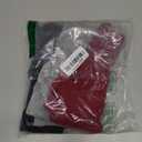 EPEIUS Infant Girl Tights Baby Girl Seamless Cable Knit Leggings Solid Cotton Stockings Footed Pants for 6-12 Months,6 Pair Pack,Black/White/Grey/Purple/Brown/Pink