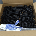 Sandbaggy Plastic Rebar Support Chairs - Elevates 1" or 1-1/4" - Concrete Chair for #3 to #5 and Steel Wire Mesh (100, 1" - 1.25" Rebar Chair)