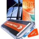 TORRAS Uncrackable 9H+ for iPhone 17 Pro Max Privacy Screen Protector [ 12FT Military-Grade Anti Shatter] [Top 25° Anti Spy, Data Protection] Full Coverage Tempered Glass, 2-Pack 6.9"