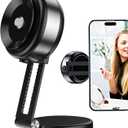 Vacuum Magnetic Phone Holder,Phone Car Mount Retractable Holder - Strong Magnetic Cellphone Stand, Electric Vacuum Br acket for All Car Models (Silver)