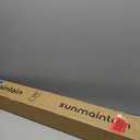 35" W x 72" H Cordless Zebra Blinds and Shades,Privacy for Day and Night,Free-Stop Roller Shades,Blinds for Windows Living Room Office Bedroom Door (Black)